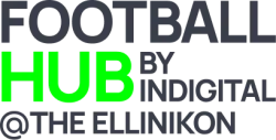 football hub logo dark